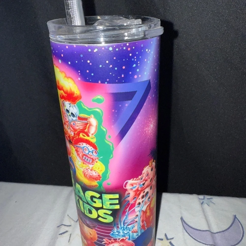 Garbage Pail Kids Tumbler with Straw 20oz